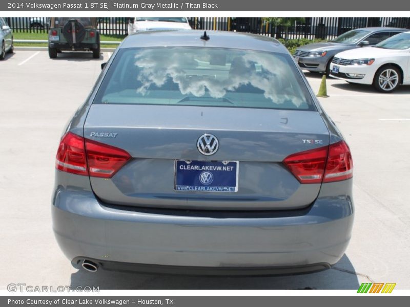 Platinum Gray Metallic / Titan Black 2014 Volkswagen Passat 1.8T SE