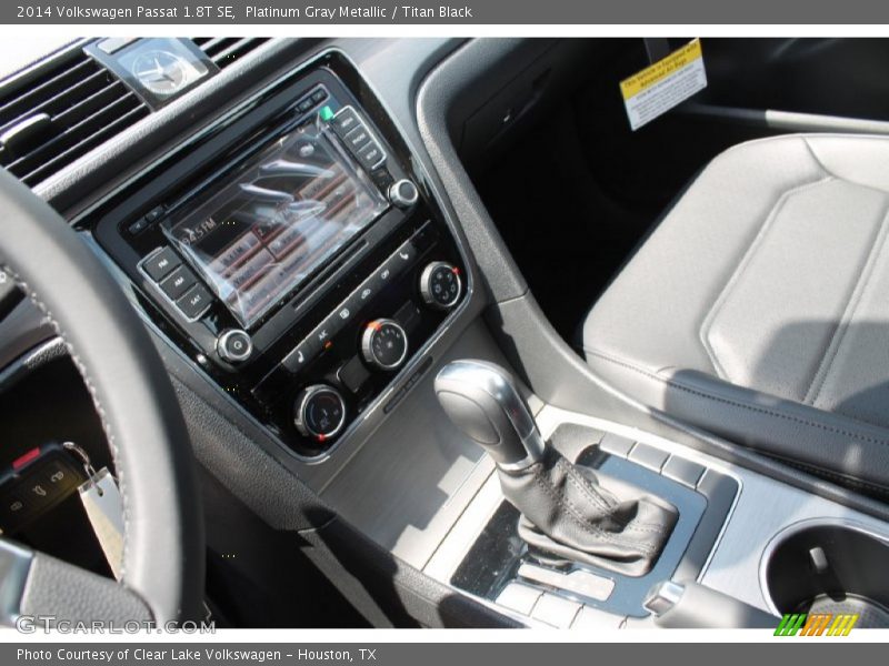 Platinum Gray Metallic / Titan Black 2014 Volkswagen Passat 1.8T SE