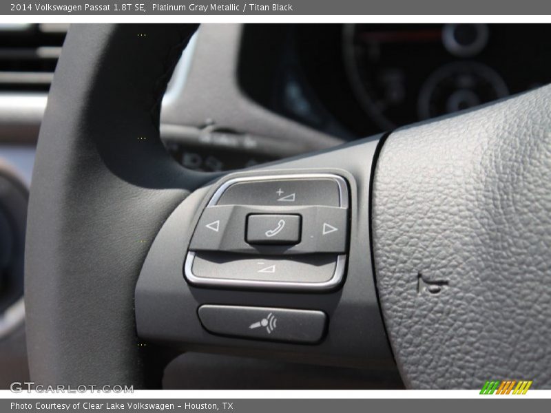 Platinum Gray Metallic / Titan Black 2014 Volkswagen Passat 1.8T SE