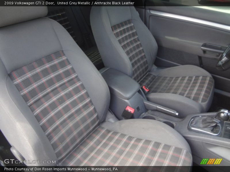 United Grey Metallic / Anthracite Black Leather 2009 Volkswagen GTI 2 Door