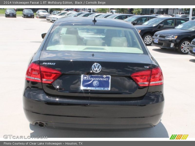 Black / Cornsilk Beige 2014 Volkswagen Passat 1.8T Wolfsburg Edition
