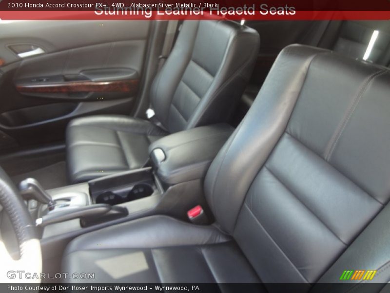 Alabaster Silver Metallic / Black 2010 Honda Accord Crosstour EX-L 4WD