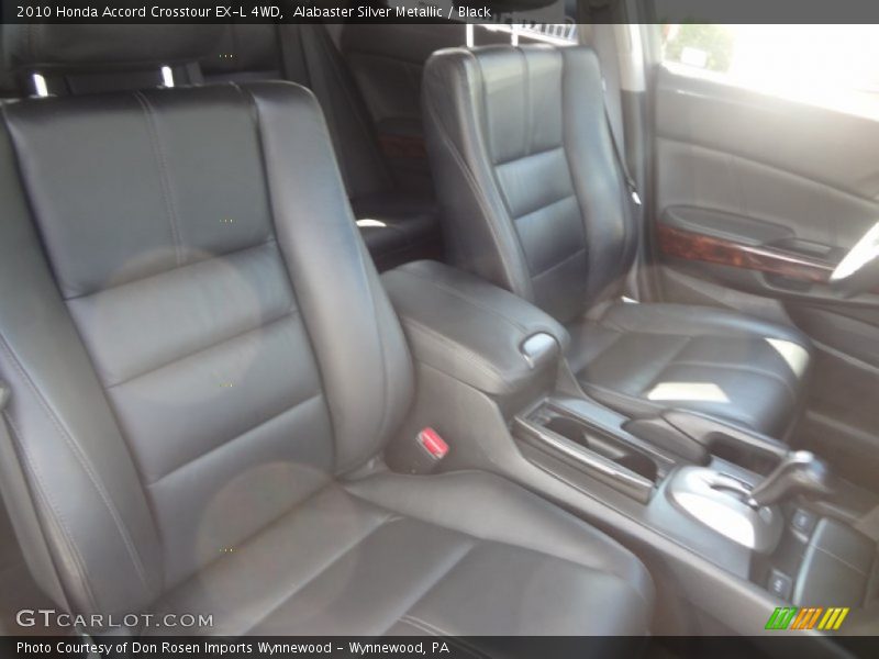 Alabaster Silver Metallic / Black 2010 Honda Accord Crosstour EX-L 4WD