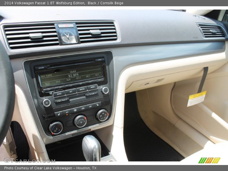 Black / Cornsilk Beige 2014 Volkswagen Passat 1.8T Wolfsburg Edition