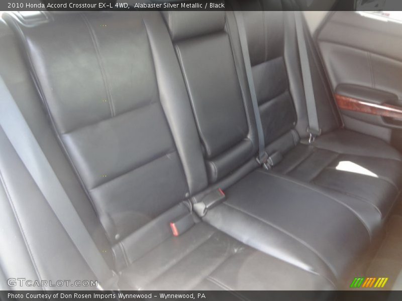 Alabaster Silver Metallic / Black 2010 Honda Accord Crosstour EX-L 4WD