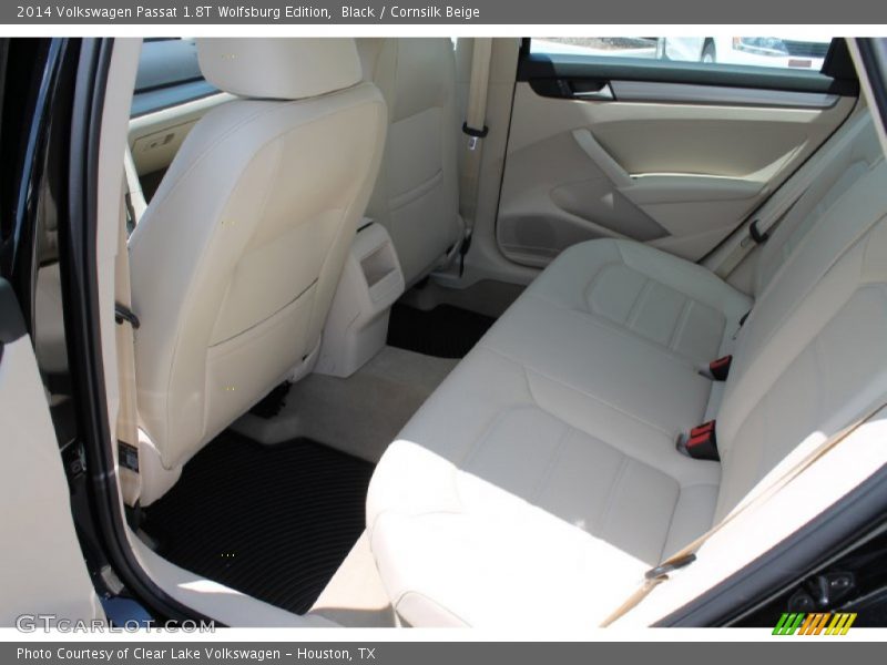 Black / Cornsilk Beige 2014 Volkswagen Passat 1.8T Wolfsburg Edition