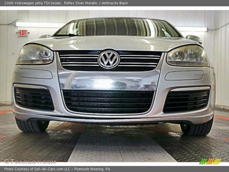 Reflex Silver Metallic / Anthracite Black 2006 Volkswagen Jetta TDI Sedan