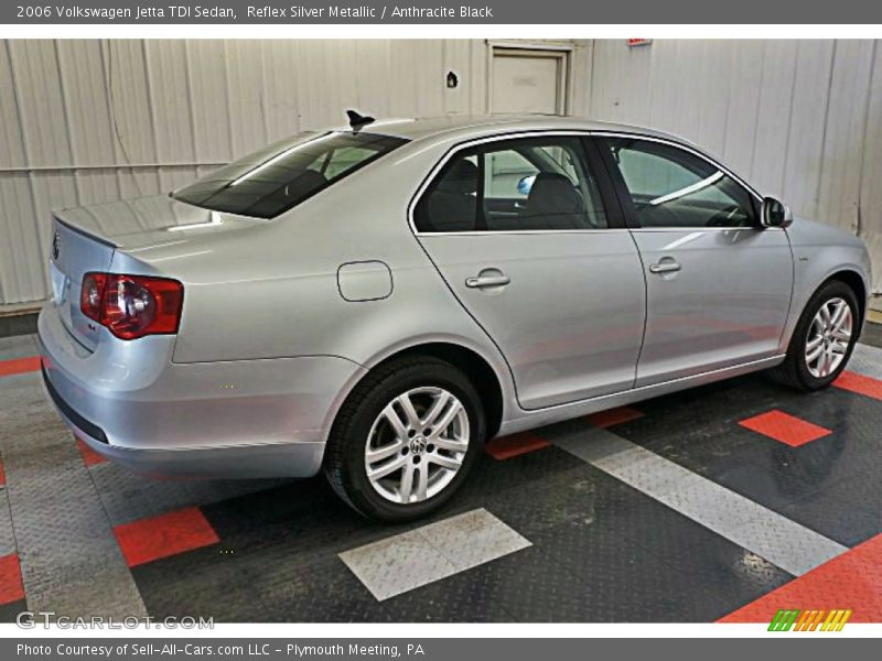 Reflex Silver Metallic / Anthracite Black 2006 Volkswagen Jetta TDI Sedan