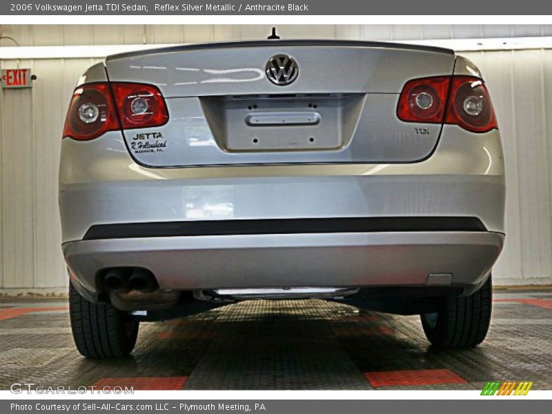 Reflex Silver Metallic / Anthracite Black 2006 Volkswagen Jetta TDI Sedan