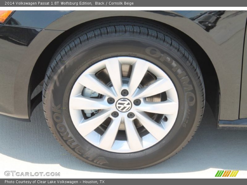 Black / Cornsilk Beige 2014 Volkswagen Passat 1.8T Wolfsburg Edition
