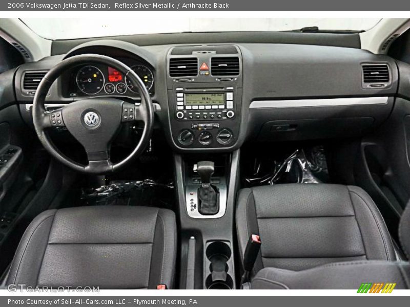 Reflex Silver Metallic / Anthracite Black 2006 Volkswagen Jetta TDI Sedan