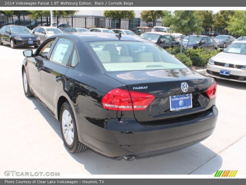 Black / Cornsilk Beige 2014 Volkswagen Passat 1.8T Wolfsburg Edition