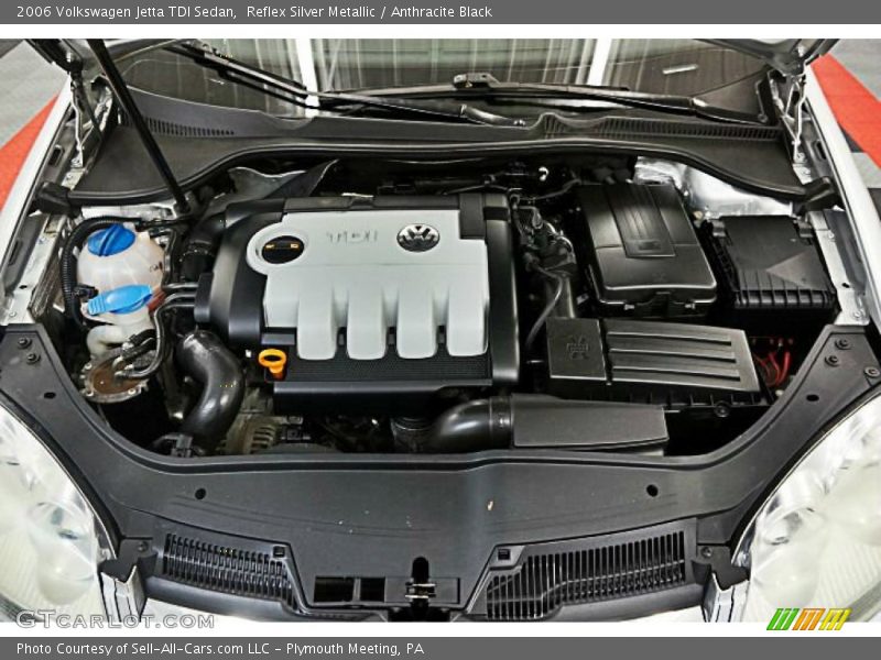 Reflex Silver Metallic / Anthracite Black 2006 Volkswagen Jetta TDI Sedan
