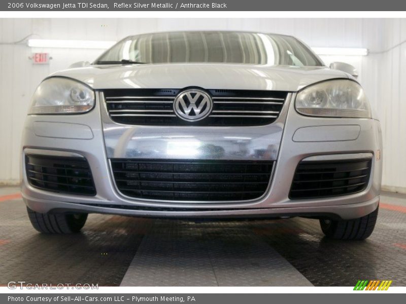 Reflex Silver Metallic / Anthracite Black 2006 Volkswagen Jetta TDI Sedan