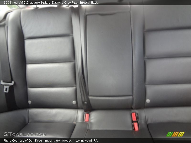 Daytona Grey Pearl Effect / Black 2008 Audi A6 3.2 quattro Sedan