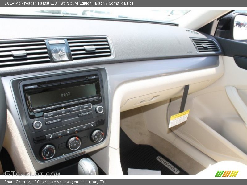 Black / Cornsilk Beige 2014 Volkswagen Passat 1.8T Wolfsburg Edition