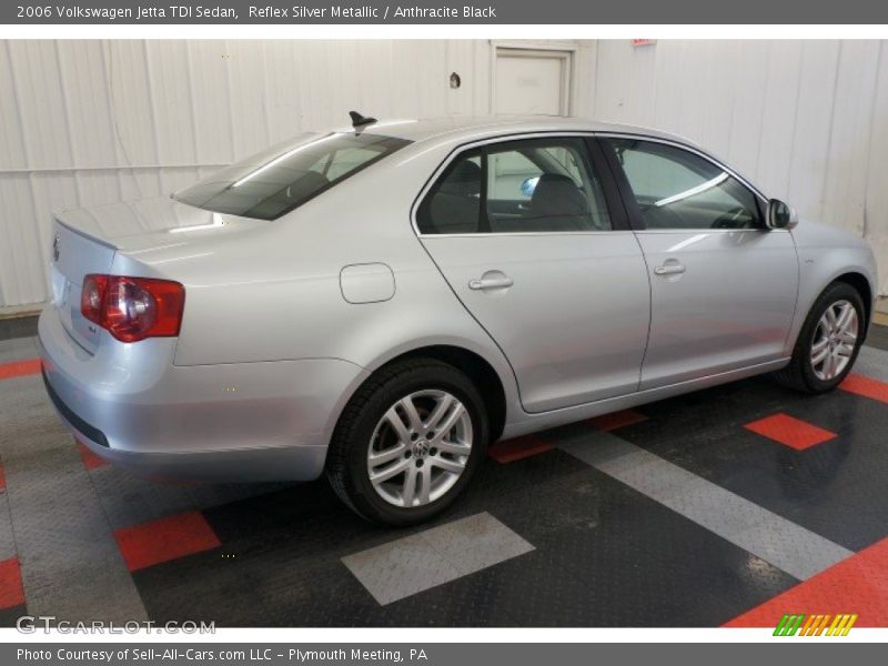 Reflex Silver Metallic / Anthracite Black 2006 Volkswagen Jetta TDI Sedan