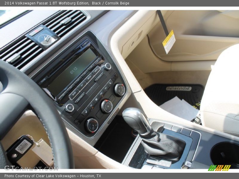 Black / Cornsilk Beige 2014 Volkswagen Passat 1.8T Wolfsburg Edition