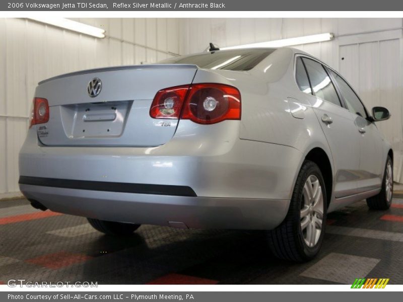 Reflex Silver Metallic / Anthracite Black 2006 Volkswagen Jetta TDI Sedan