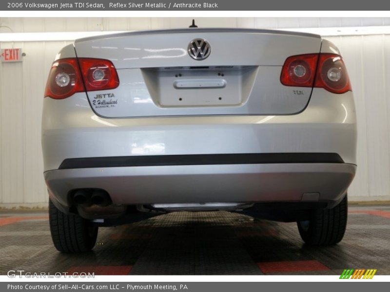 Reflex Silver Metallic / Anthracite Black 2006 Volkswagen Jetta TDI Sedan