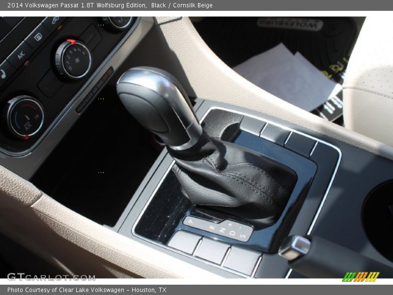 Black / Cornsilk Beige 2014 Volkswagen Passat 1.8T Wolfsburg Edition