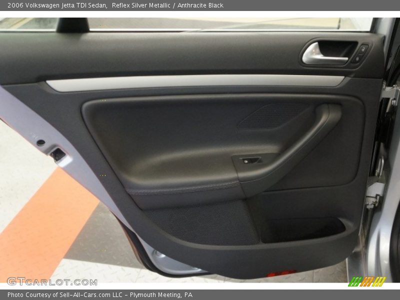 Reflex Silver Metallic / Anthracite Black 2006 Volkswagen Jetta TDI Sedan