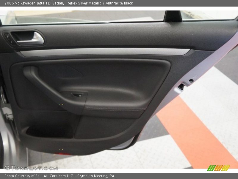 Reflex Silver Metallic / Anthracite Black 2006 Volkswagen Jetta TDI Sedan