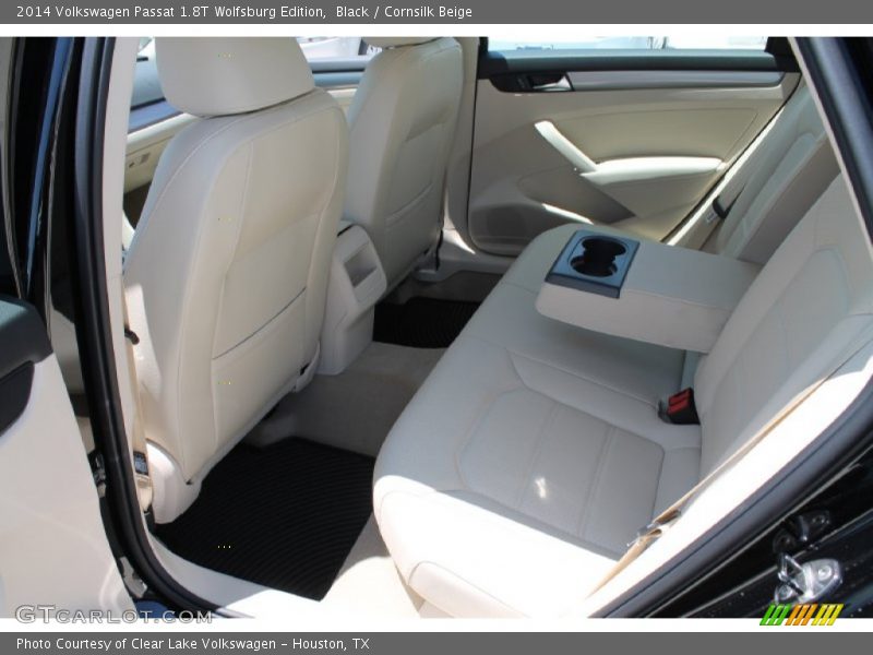 Black / Cornsilk Beige 2014 Volkswagen Passat 1.8T Wolfsburg Edition