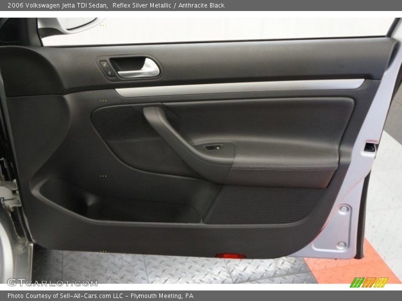 Reflex Silver Metallic / Anthracite Black 2006 Volkswagen Jetta TDI Sedan