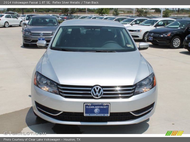 Reflex Silver Metallic / Titan Black 2014 Volkswagen Passat 1.8T SE