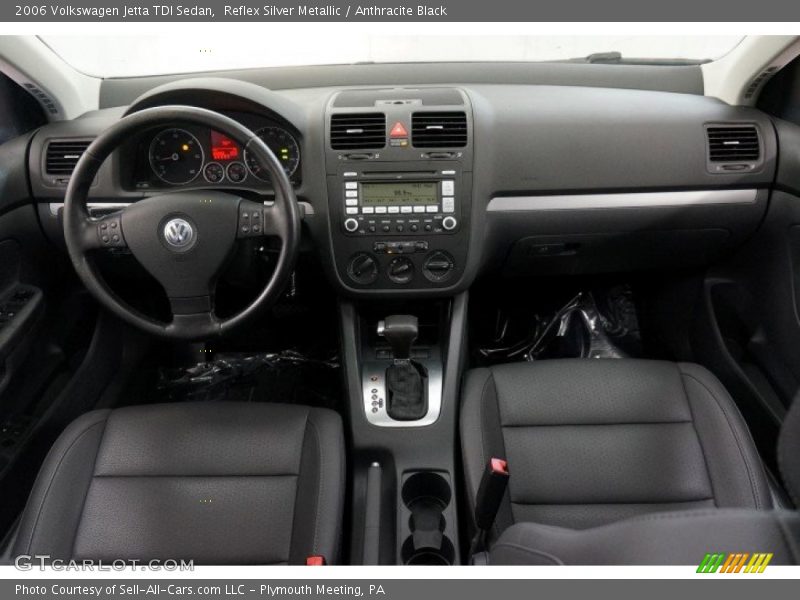 Reflex Silver Metallic / Anthracite Black 2006 Volkswagen Jetta TDI Sedan