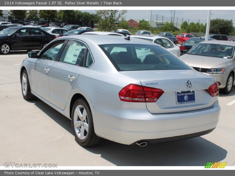 Reflex Silver Metallic / Titan Black 2014 Volkswagen Passat 1.8T SE