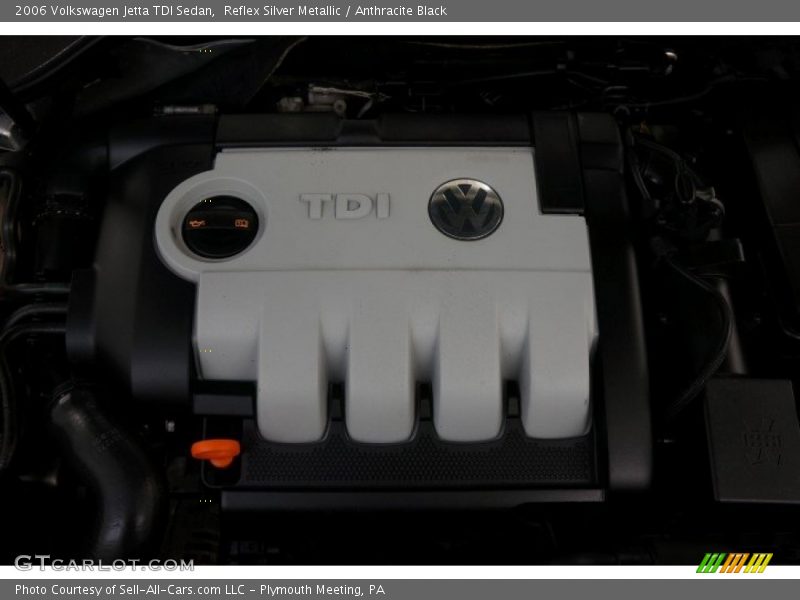 Reflex Silver Metallic / Anthracite Black 2006 Volkswagen Jetta TDI Sedan