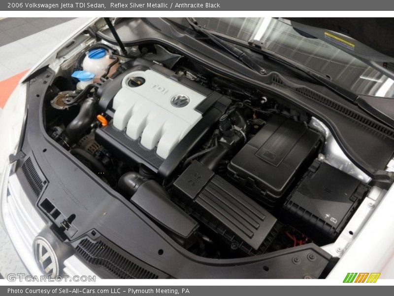 Reflex Silver Metallic / Anthracite Black 2006 Volkswagen Jetta TDI Sedan