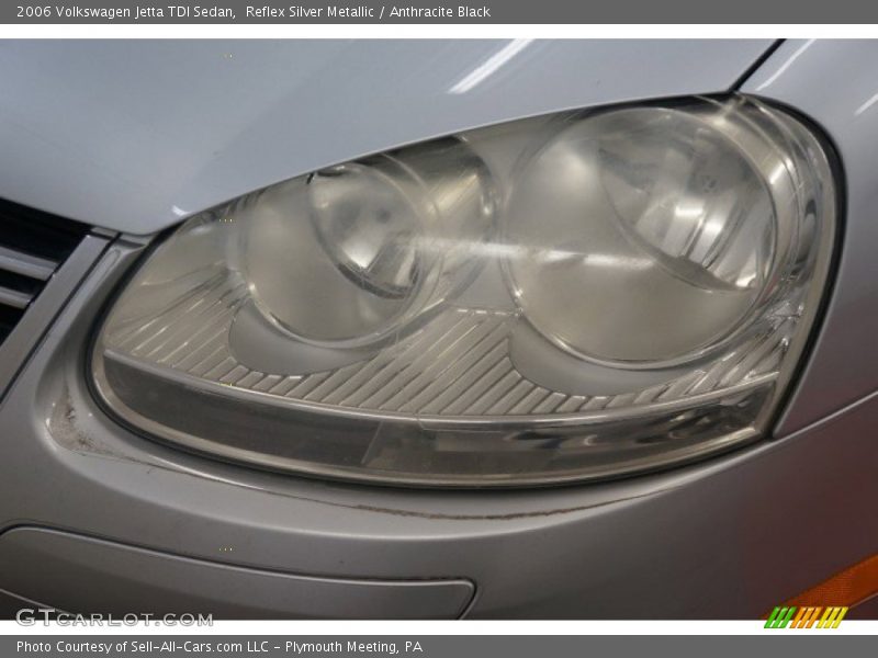 Reflex Silver Metallic / Anthracite Black 2006 Volkswagen Jetta TDI Sedan