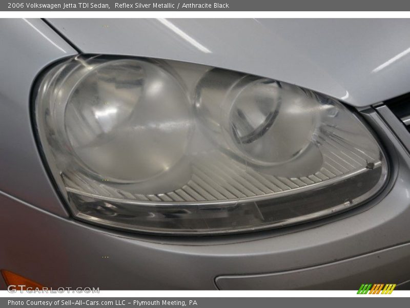 Reflex Silver Metallic / Anthracite Black 2006 Volkswagen Jetta TDI Sedan