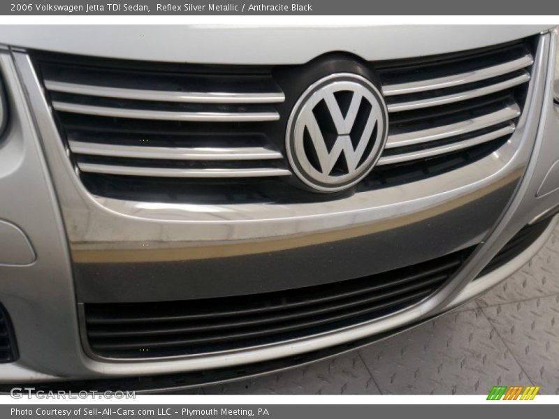 Reflex Silver Metallic / Anthracite Black 2006 Volkswagen Jetta TDI Sedan