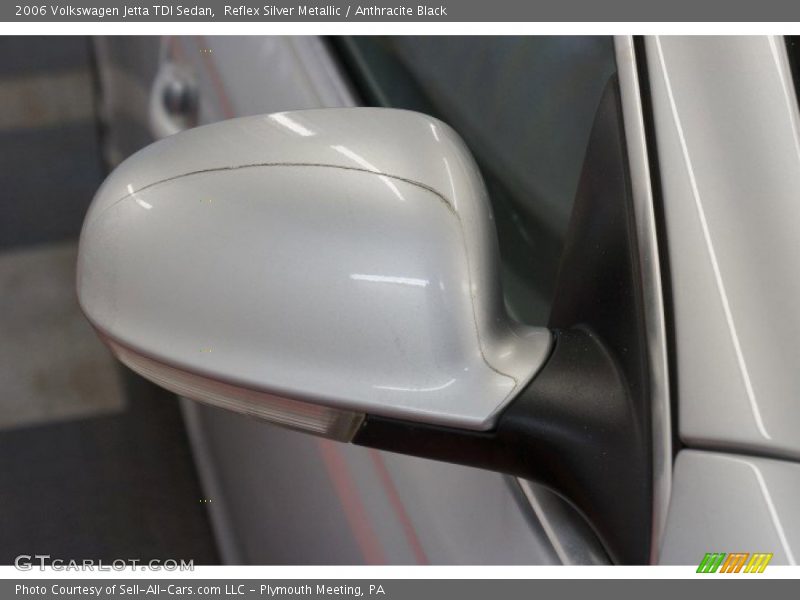 Reflex Silver Metallic / Anthracite Black 2006 Volkswagen Jetta TDI Sedan