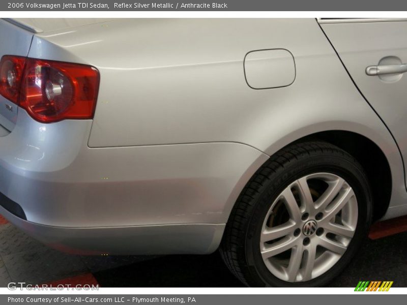 Reflex Silver Metallic / Anthracite Black 2006 Volkswagen Jetta TDI Sedan