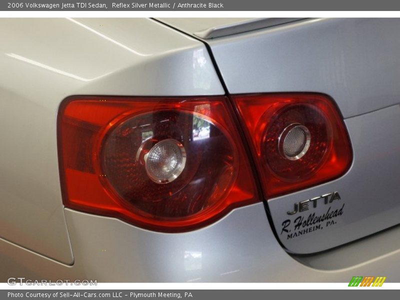 Reflex Silver Metallic / Anthracite Black 2006 Volkswagen Jetta TDI Sedan