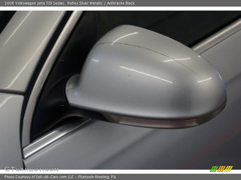 Reflex Silver Metallic / Anthracite Black 2006 Volkswagen Jetta TDI Sedan