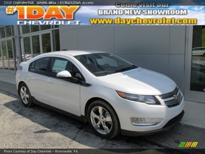 Summit White / Jet Black/Dark Accents 2015 Chevrolet Volt