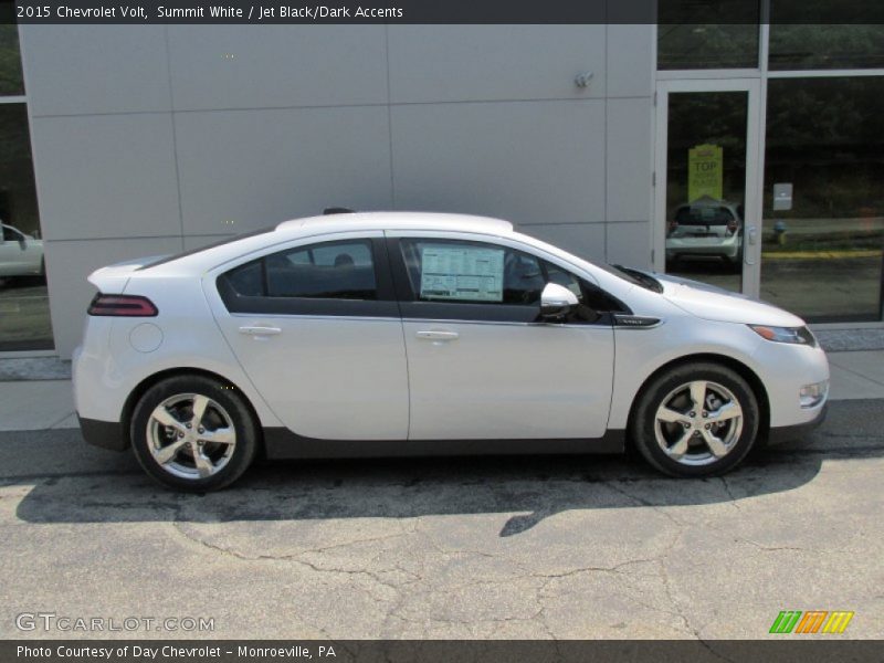 Summit White / Jet Black/Dark Accents 2015 Chevrolet Volt