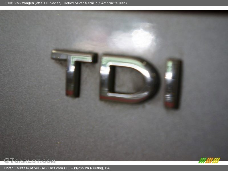Reflex Silver Metallic / Anthracite Black 2006 Volkswagen Jetta TDI Sedan
