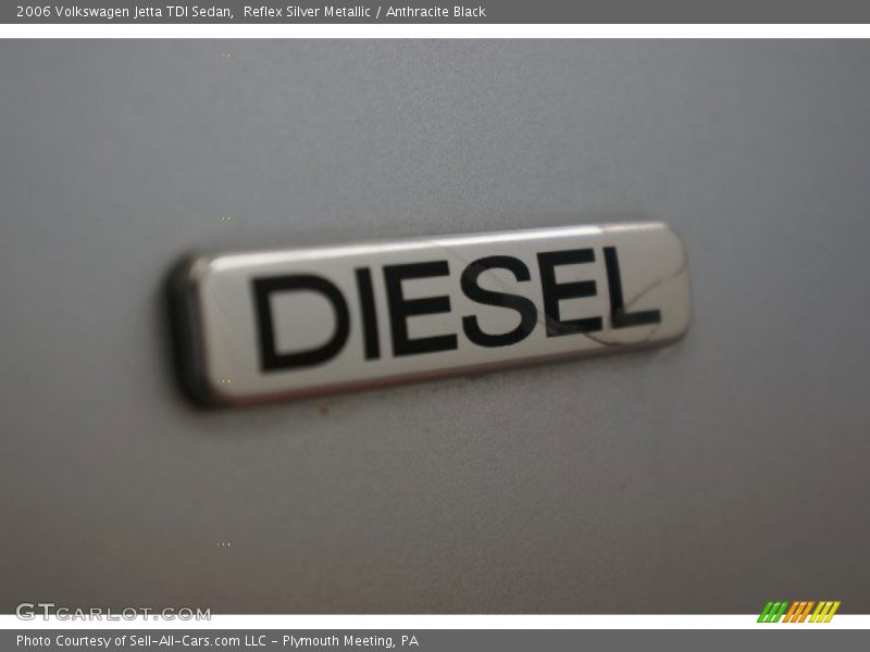 Reflex Silver Metallic / Anthracite Black 2006 Volkswagen Jetta TDI Sedan