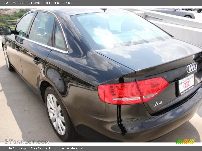 Brilliant Black / Black 2011 Audi A4 2.0T Sedan