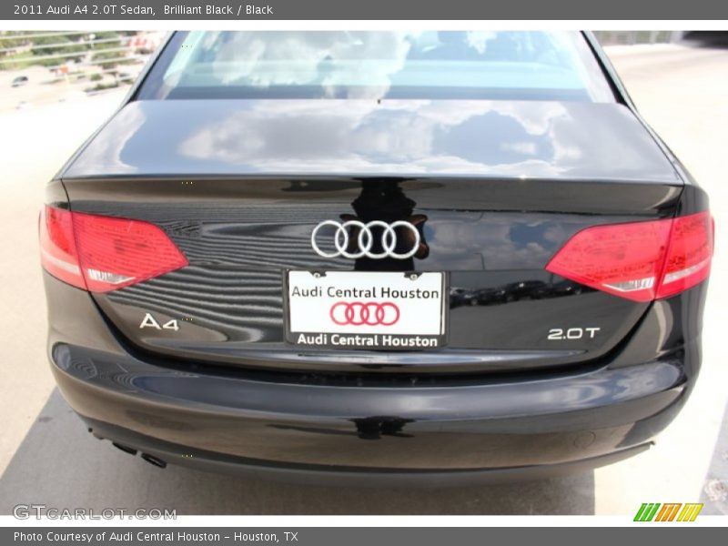 Brilliant Black / Black 2011 Audi A4 2.0T Sedan