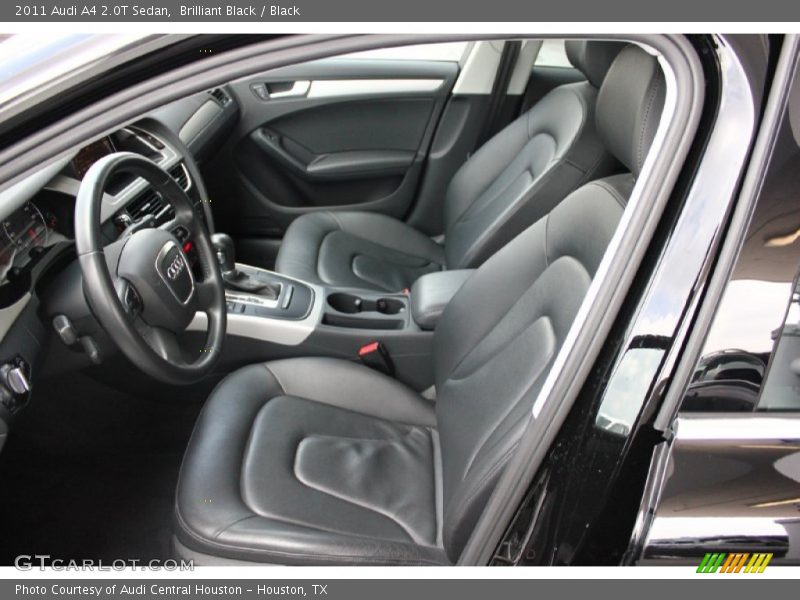 Brilliant Black / Black 2011 Audi A4 2.0T Sedan