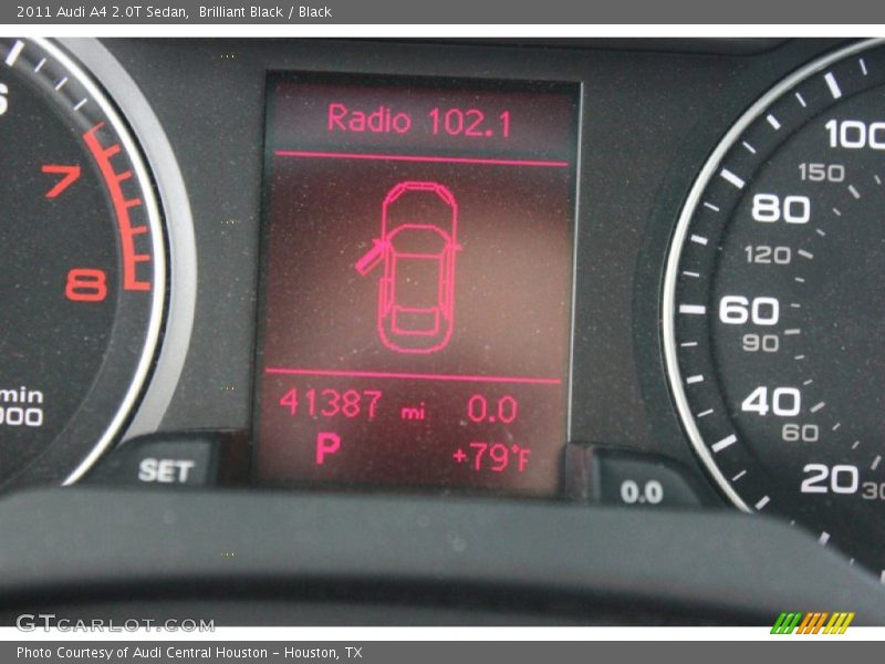 Brilliant Black / Black 2011 Audi A4 2.0T Sedan
