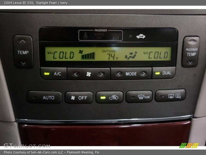 Starlight Pearl / Ivory 2004 Lexus ES 330